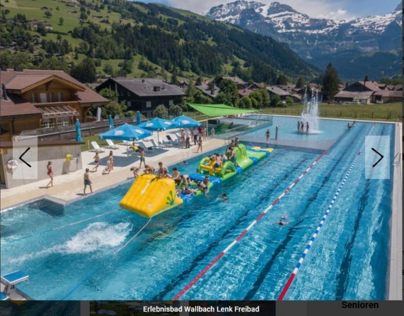 Large Deluxe Studio For 2 - Chalet Lovo Lenk Luaran gambar