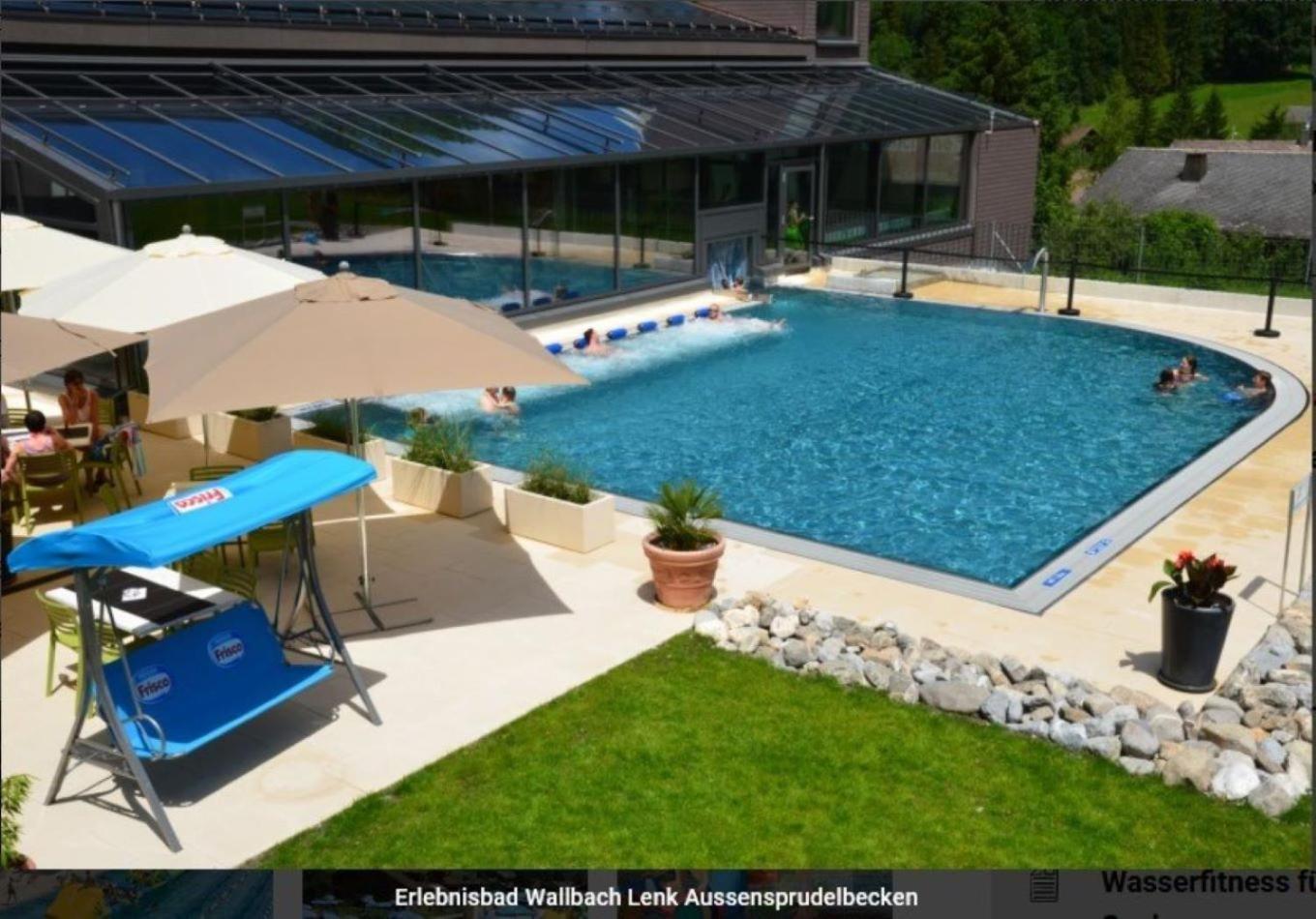 Large Deluxe Studio For 2 - Chalet Lovo Lenk Luaran gambar