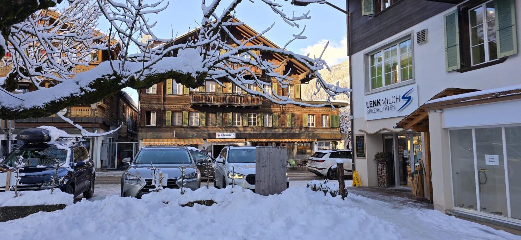 Large Deluxe Studio For 2 - Chalet Lovo Lenk Luaran gambar