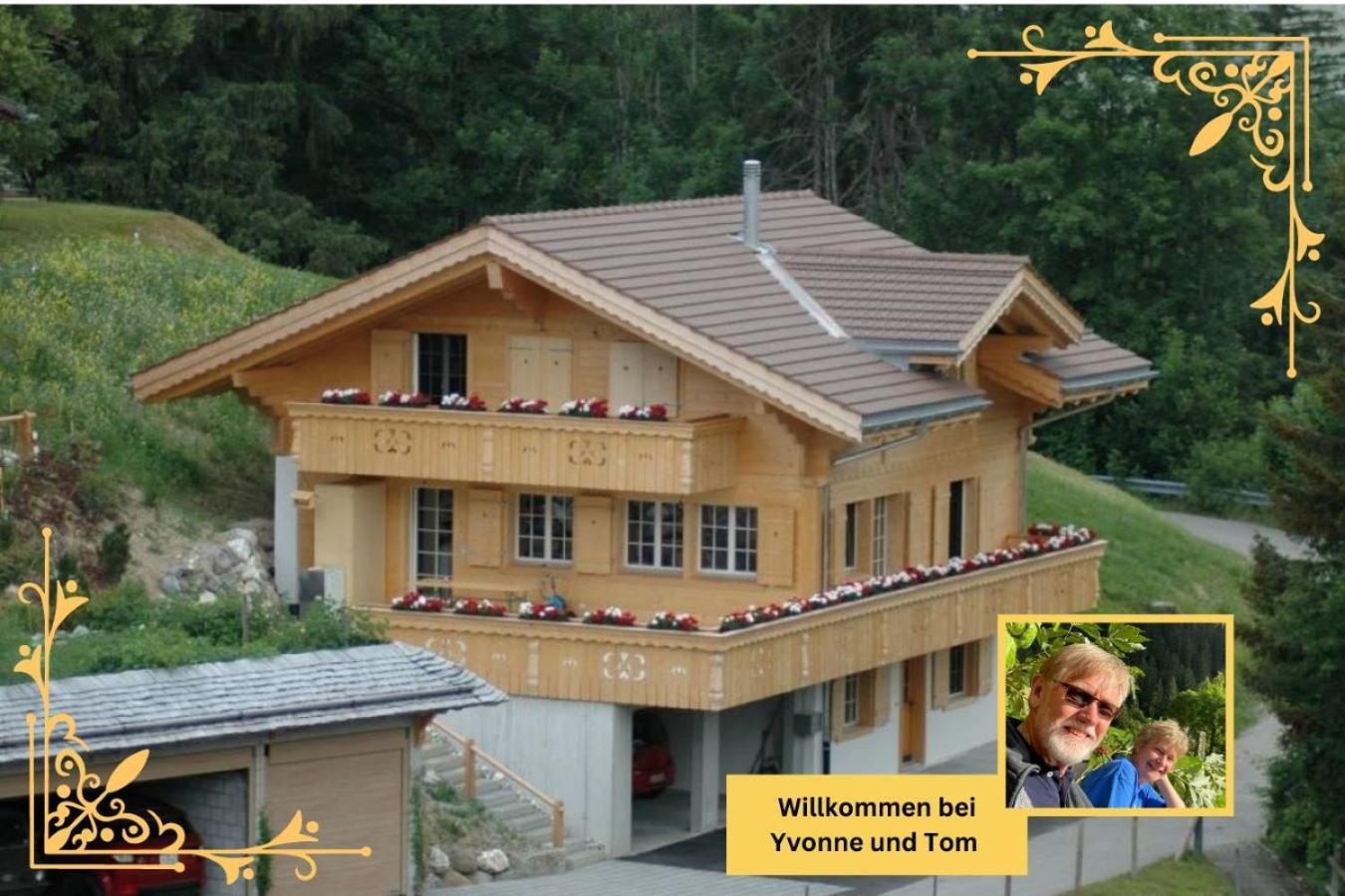 Large Deluxe Studio For 2 - Chalet Lovo Lenk Luaran gambar