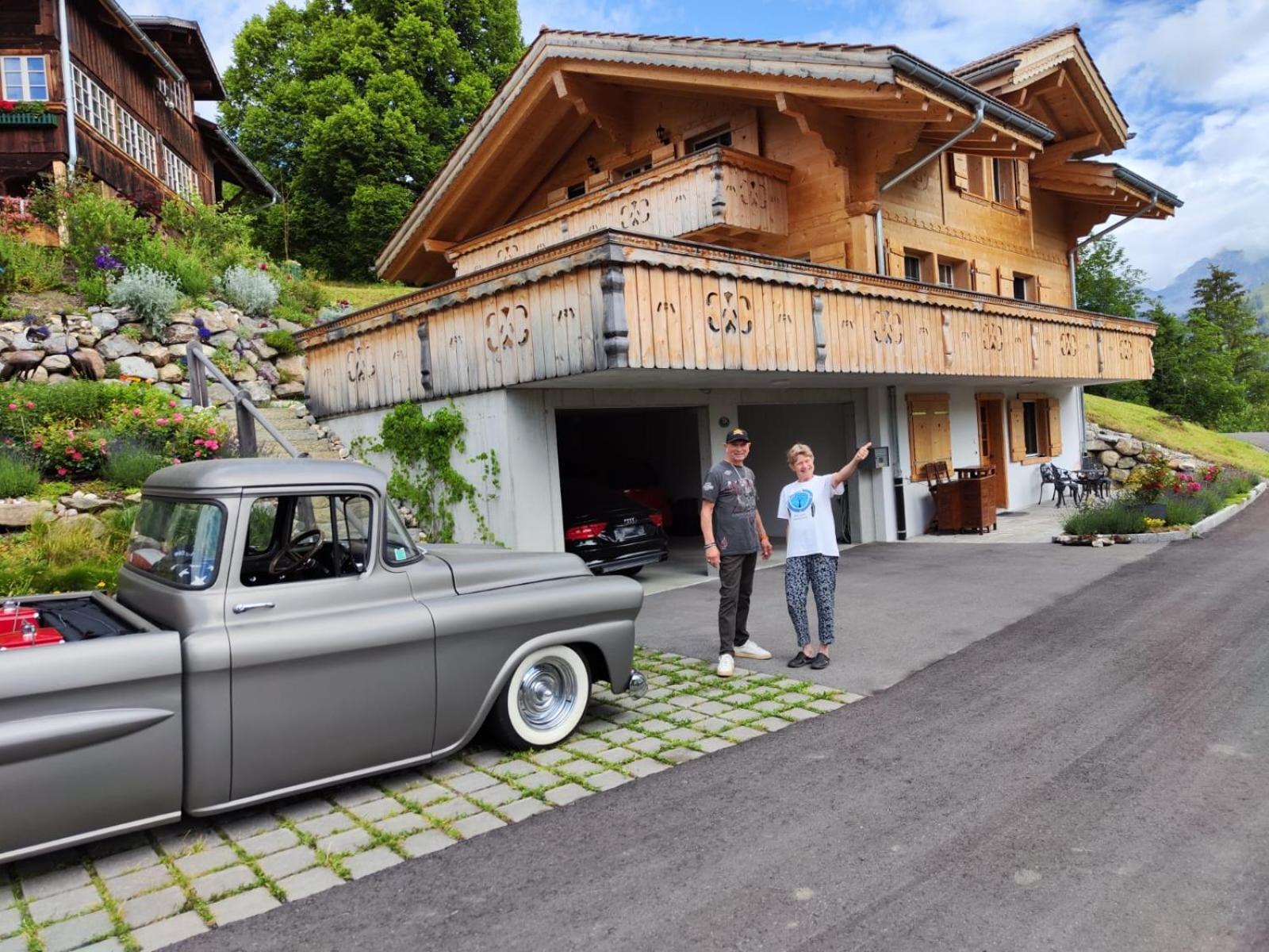 Large Deluxe Studio For 2 - Chalet Lovo Lenk Luaran gambar